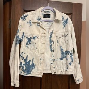 All Saints acid washed Jean jacket. Sized xs/s but v oversized. Gently used.